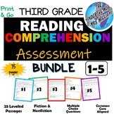 DISTANCE LEARNING - 3rd Grade Reading Comprehension Assess