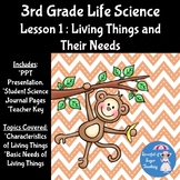 3rd Grade Life Science Lesson 1: Living Things and Their Needs