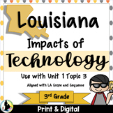 3rd Grade Louisiana History | Impacts of Technology | Unit 1 Topic 3