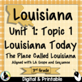3rd Grade Louisiana History Unit 1 Topic 1 Maps Geography 