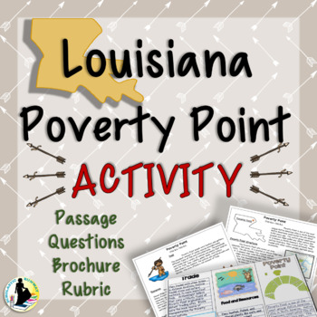 Preview of 3rd Grade Louisiana History Poverty Point Activity for Social Studies