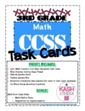3rd Grade MATH CCSS Task Cards