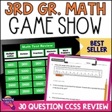 3rd Grade MATH Test Prep Game Show & Practice Review Test: