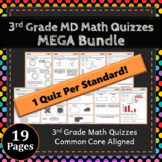 3rd Grade MD Quizzes: 3rd Grade Math Quizzes, Measurement 