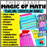 3rd Grade Magic of Math Curriculum Bundle | Third Grade Ma
