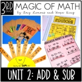 3rd Grade Magic of Math Activities for Addition & Subtract