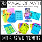 3rd Grade Magic of Math Unit 6:  Geometry, Area, and Perimeter