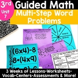 2 Step Word Problems Worksheet Centers 2 Step Equations Mu