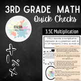 3rd Grade Math 3.5C Multiplication Worksheet