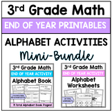 3rd Grade Math ABC Math End of the Year Activities - Bundle