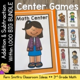 3rd Grade Math Addition & Subtraction Within 1,000 Center 