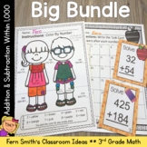 3rd Grade Math Addition and Subtraction Within 1,000 Bundle
