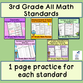 3rd Grade Math Review Operations & Algebraic Thinking: Multiplication ...