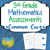 3rd Grade Math Assessments for Common Core