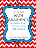 3rd Grade Math Assessments For Each & Every Common Core Ma
