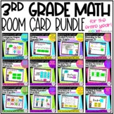 3rd Grade Math BOOM Cards for the Entire Year BUNDLE