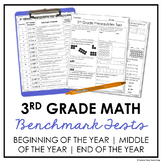 3rd Grade Math Benchmark Tests Math Diagnostic Assessments