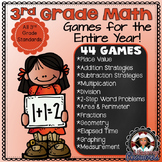 3rd Grade Math Games - Place Value, Rounding, Addition, Su