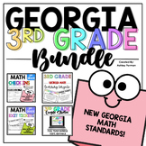 3rd Grade Math Bundle - New Georgia Math Standards 2023-2024
