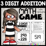 3rd Grade Math Centers | 3 Digit Addition with Regrouping