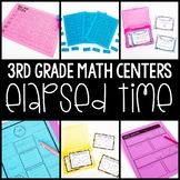 3rd Grade Math Centers | Elapsed Time