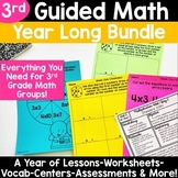3rd Grade Math Centers Games Worksheets- 3rd Grade Guided 