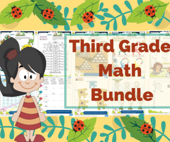 Preview of 3rd Grade Math Centers / Third Grade Math games and worksheets