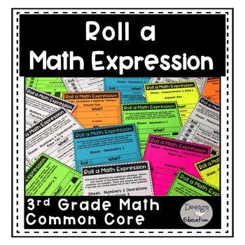 Preview of 3rd Grade Math Common Core Activities