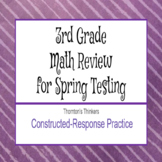 3rd Grade Math Constructed-Response Practice to Prepare fo