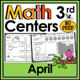 3rd Grade Math Crossword Puzzles - April