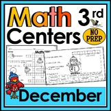 3rd Grade Math Crossword Puzzles - December