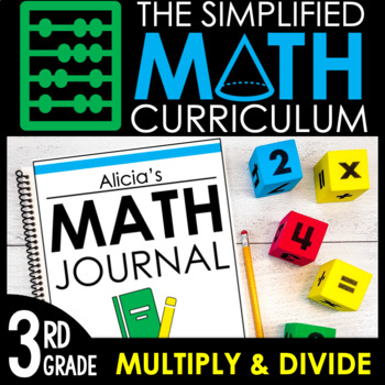 Preview of 3rd Grade Math Curriculum Unit 3: Multiplication and Division