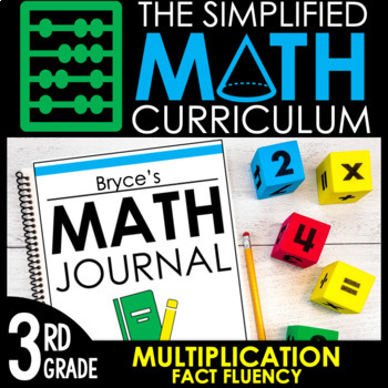 Preview of 3rd Grade Math Curriculum Unit 4: Multiplication Fact Fluency