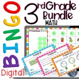 3rd Grade Math Digital Bingo Bundle