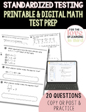 3rd Grade Math Digital Resource Standardized state test pr