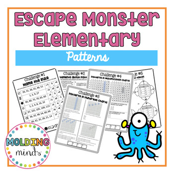 Preview of 3rd Grade Math Escape Room: 3.OA.9 Patterns in Addition and Multiplication