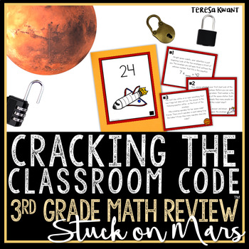 Preview of 3rd Grade Math Escape Room Game Activity | Operations and Algebraic Thinking