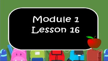 Preview of 3rd Grade Math - Eureka (Great Minds) Module 1 Lesson 16