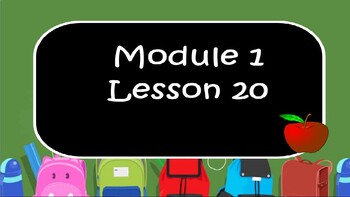Preview of 3rd Grade Math - Eureka (Great Minds) Module 1 Lesson 20