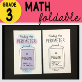 3rd Grade Math Finding the Perimeter Foldable