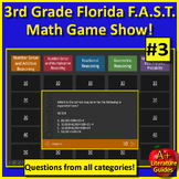 3rd Grade Math Florida FAST Game #3 - PM3 Spiral Review Fl