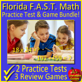 3rd Grade Math Florida FAST PM3 Bundle - Practice Tests Ga
