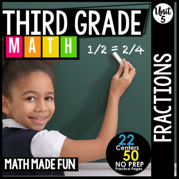 Preview of 3rd Grade Math: Fractions
