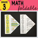 3rd Grade Math Fractions Foldable by Math Doodles