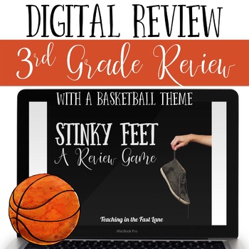 Preview of 3rd Grade Math Game - Basketball Theme