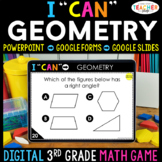 3rd Grade Math Game DIGITAL | Geometry | Distance Learning
