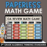 Paperless 3rd Grade Math Game | Math Test Prep | Spiral Re