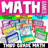 3rd Grade Math Centers & Games for Review and Intervention