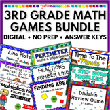 3rd Grade Math Games Bundle