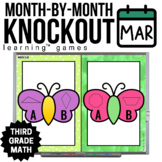 3rd Grade Math Games - March Math Games - Spring Knockout Games